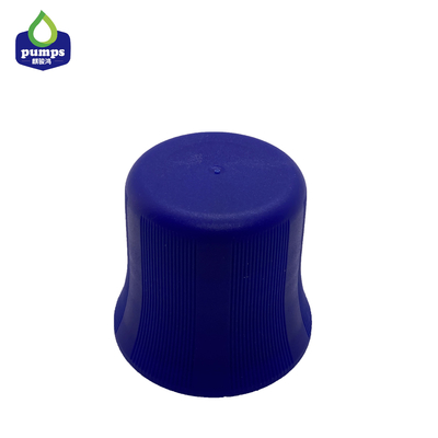 Soemplastikflaschenkapsel-Abdeckungs-blaue Farbgroße hohe Kappe für Hals-Größe 33mm