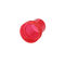 Gewellte rote Plastiküberwurfmuttern kundenspezifischer Logo Non Spill 28/415