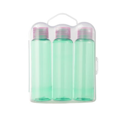 Flasche für Reise-Set beliebige Farbe Hautpflege 50 ml Flasche für Reise-Größe Plastik Shampoo Duschgel Verpackung Set