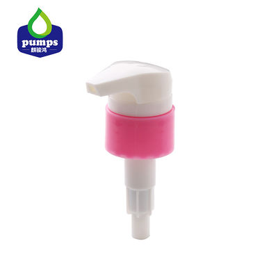 Langlebiges Gut kundengebundene rosa Lotions-Pumpe/gewellte schäumende Handseifen-Pumpe