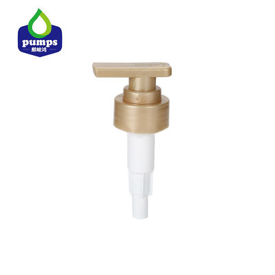 Haar-Shampoo-Flüssigseife-Zufuhr-Pumpen-Kopf 30/400 0.40ml/T versah Schrauben-Abdeckung mit Rippen