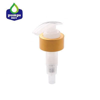 33/410 Aluminiumgoldlotions-Pumpen-Metall Matte Shower Soap Shampoo Pump