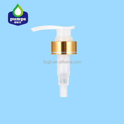 Gewohnheit 24-415 Logo Bulk Soap Dispenser Pumps der freie Beispielgoldlotions-Pumpen-24-410