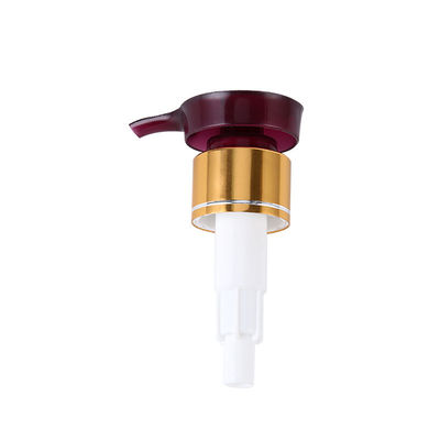 Soem bürstete Goldluftlose kosmetische Seifen-Lotions-Pumpe 24/415