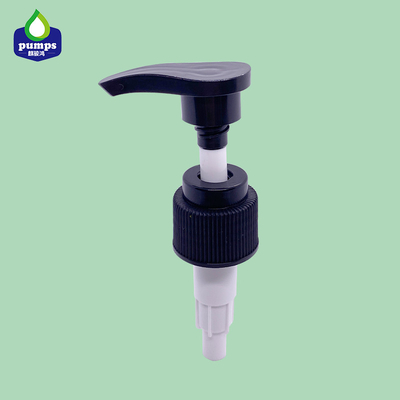 Plastik- flüssiger Seifenspender-UV- Beschichtung Aluminium-Matt Gold Collar Lotion Pump der Pumpen-28 410